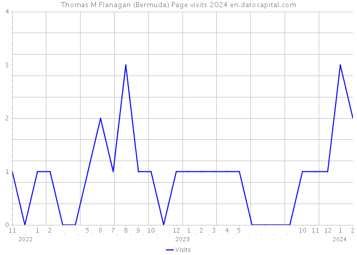Thomas M Flanagan (Bermuda) Page visits 2024 