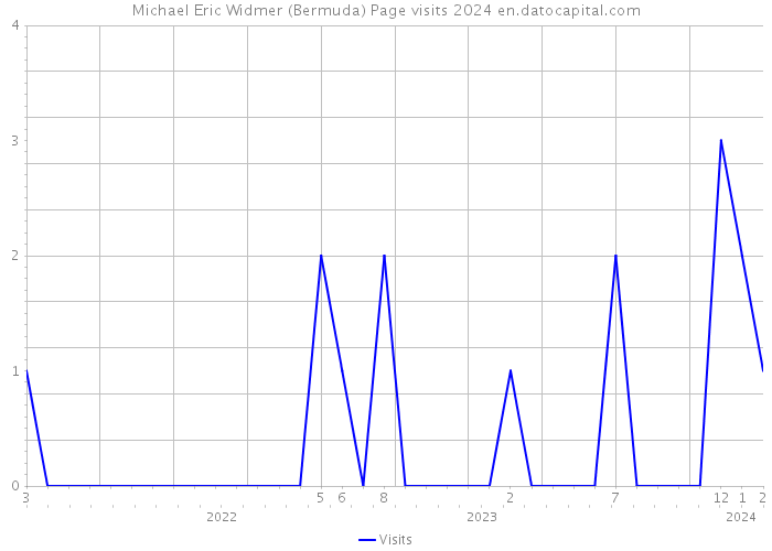Michael Eric Widmer (Bermuda) Page visits 2024 