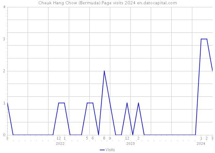 Cheuk Hang Chow (Bermuda) Page visits 2024 