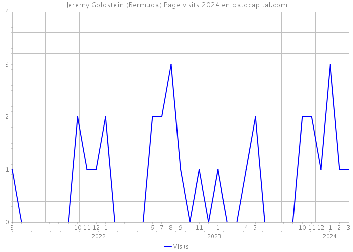 Jeremy Goldstein (Bermuda) Page visits 2024 