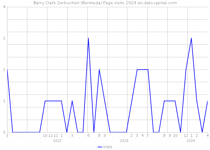 Barry Clark Zurbuchen (Bermuda) Page visits 2024 