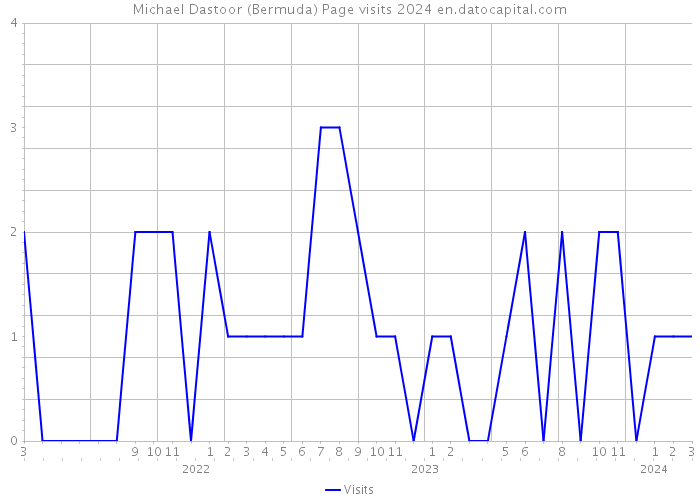 Michael Dastoor (Bermuda) Page visits 2024 