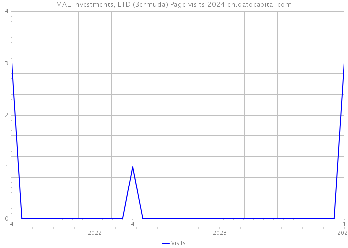 MAE Investments, LTD (Bermuda) Page visits 2024 