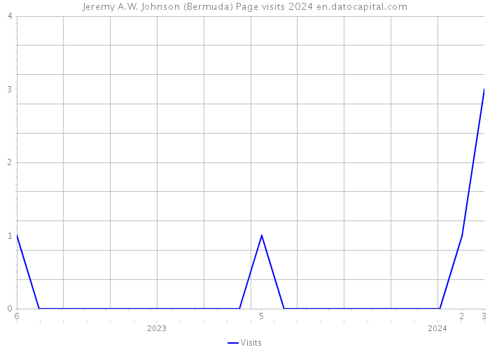 Jeremy A.W. Johnson (Bermuda) Page visits 2024 