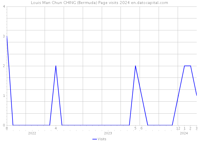 Louis Man Chun CHING (Bermuda) Page visits 2024 