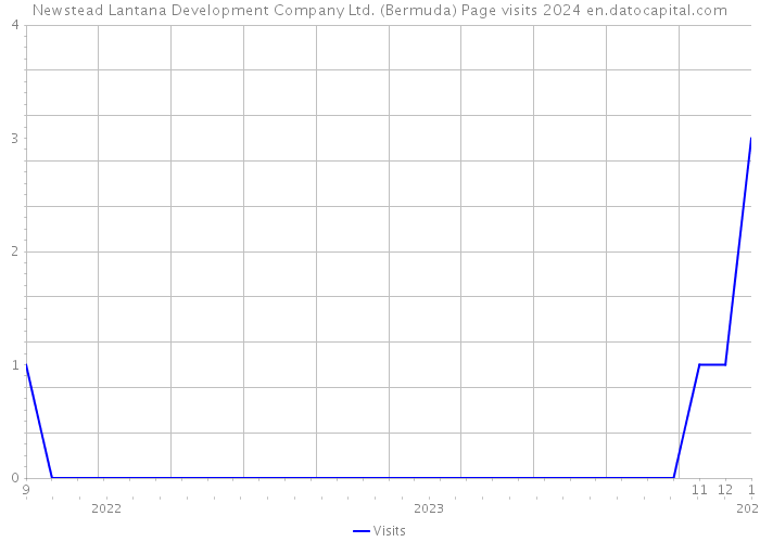 Newstead Lantana Development Company Ltd. (Bermuda) Page visits 2024 