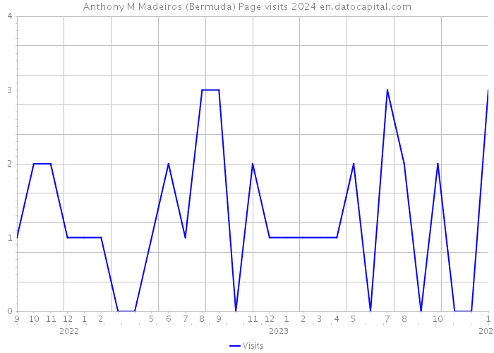 Anthony M Madeiros (Bermuda) Page visits 2024 