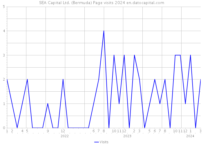 SEA Capital Ltd. (Bermuda) Page visits 2024 
