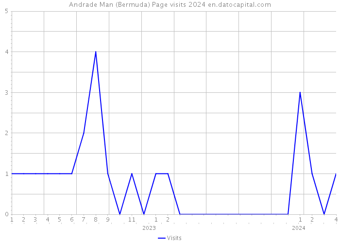 Andrade Man (Bermuda) Page visits 2024 