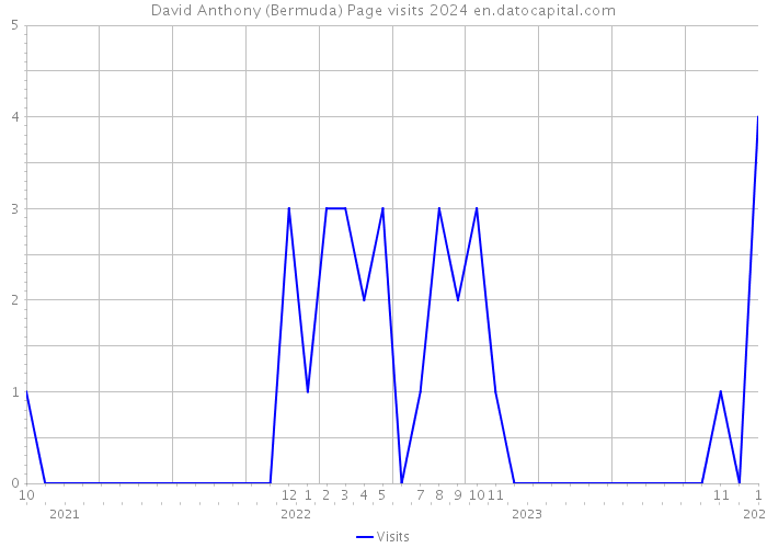 David Anthony (Bermuda) Page visits 2024 