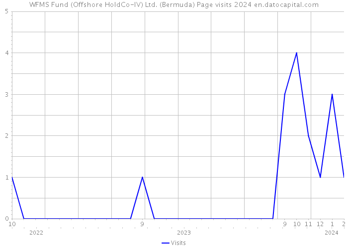 WFMS Fund (Offshore HoldCo-IV) Ltd. (Bermuda) Page visits 2024 