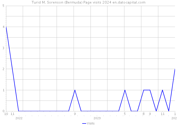 Turid M. Sorenson (Bermuda) Page visits 2024 