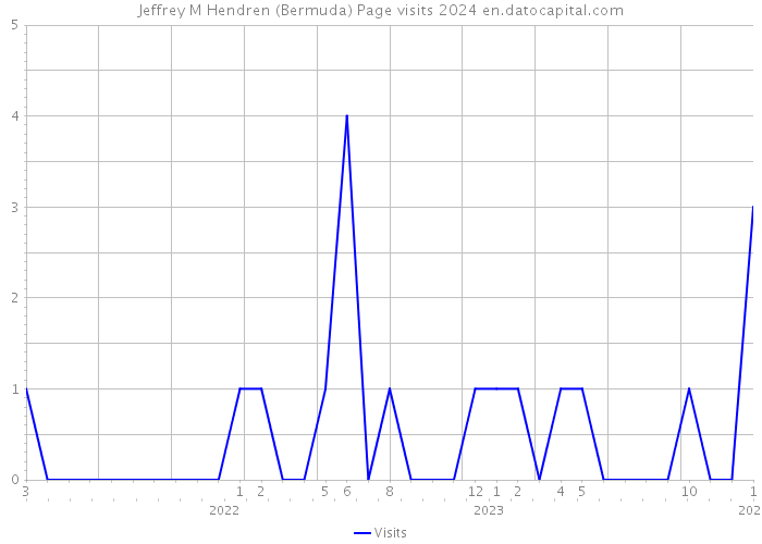 Jeffrey M Hendren (Bermuda) Page visits 2024 