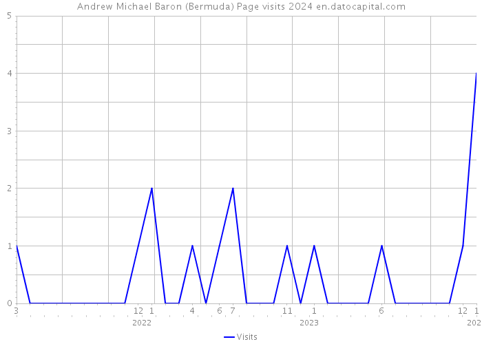 Andrew Michael Baron (Bermuda) Page visits 2024 