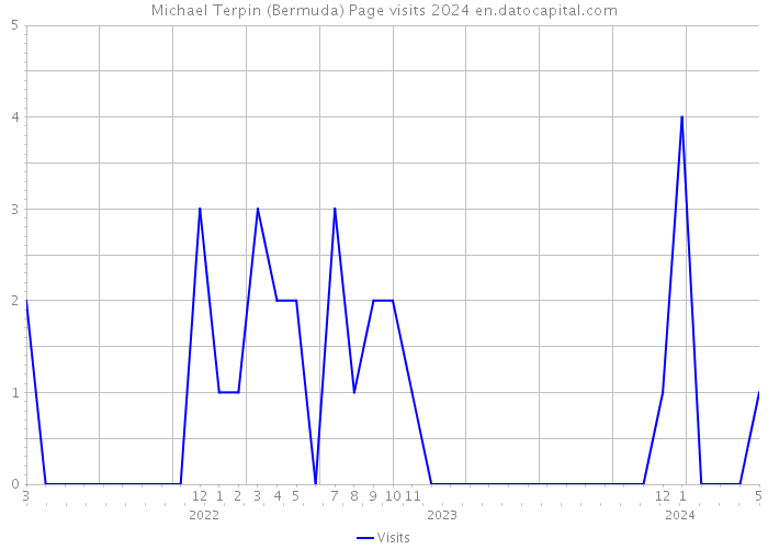 Michael Terpin (Bermuda) Page visits 2024 