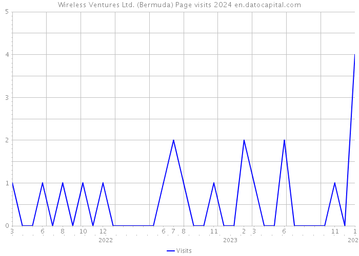 Wireless Ventures Ltd. (Bermuda) Page visits 2024 