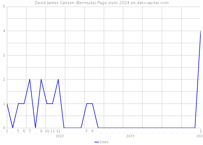 David James Gansen (Bermuda) Page visits 2024 