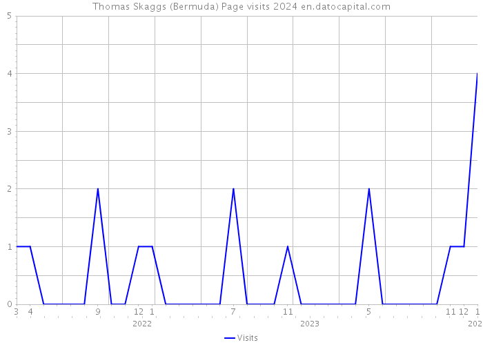 Thomas Skaggs (Bermuda) Page visits 2024 