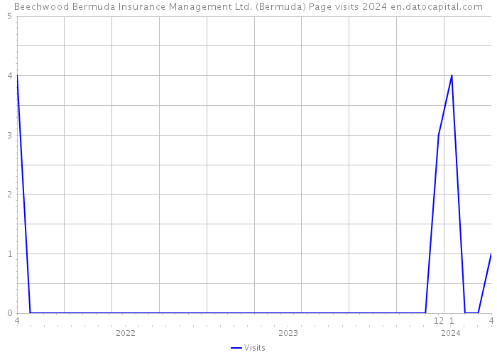 Beechwood Bermuda Insurance Management Ltd. (Bermuda) Page visits 2024 