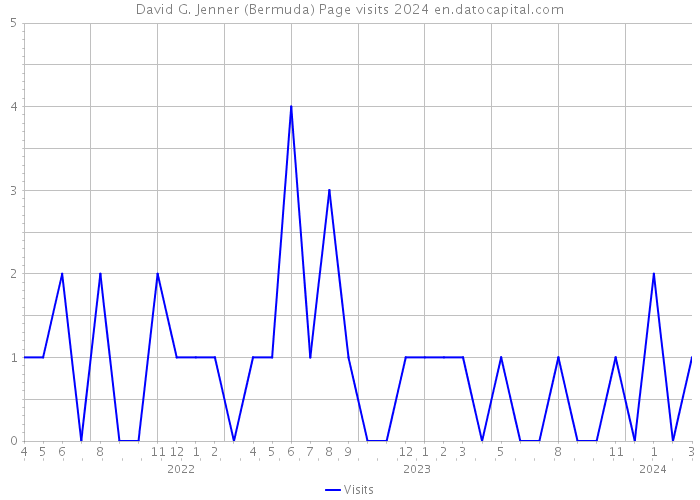 David G. Jenner (Bermuda) Page visits 2024 