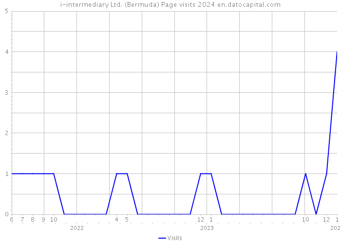 i-intermediary Ltd. (Bermuda) Page visits 2024 