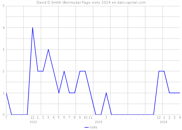 David D Smith (Bermuda) Page visits 2024 