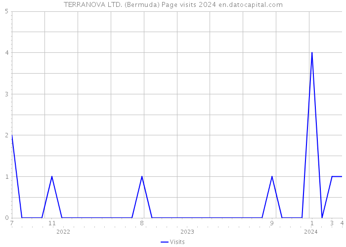 TERRANOVA LTD. (Bermuda) Page visits 2024 
