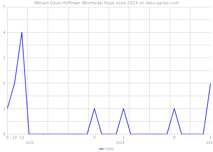 William Davis Hoffman (Bermuda) Page visits 2024 