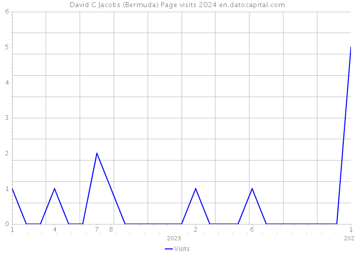 David C Jacobs (Bermuda) Page visits 2024 