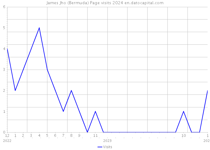 James Jho (Bermuda) Page visits 2024 