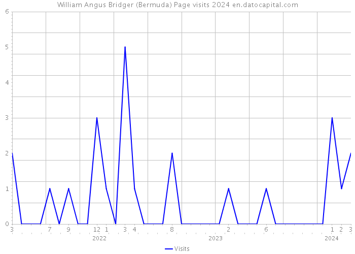 William Angus Bridger (Bermuda) Page visits 2024 