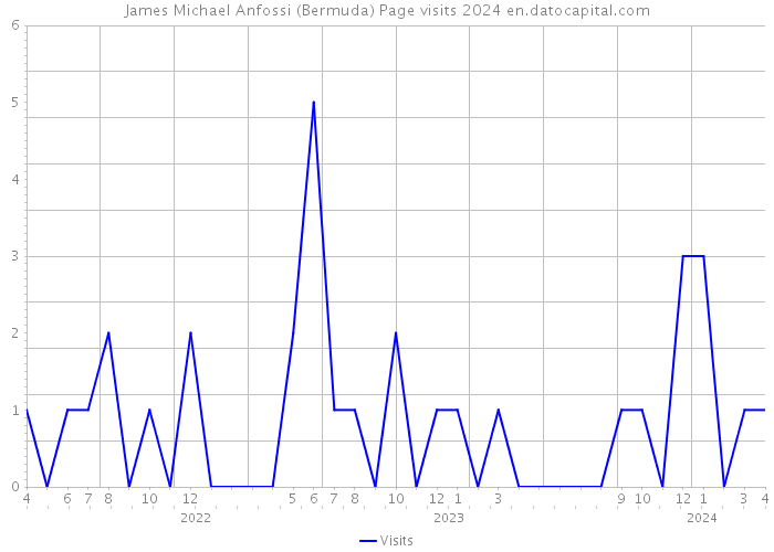 James Michael Anfossi (Bermuda) Page visits 2024 