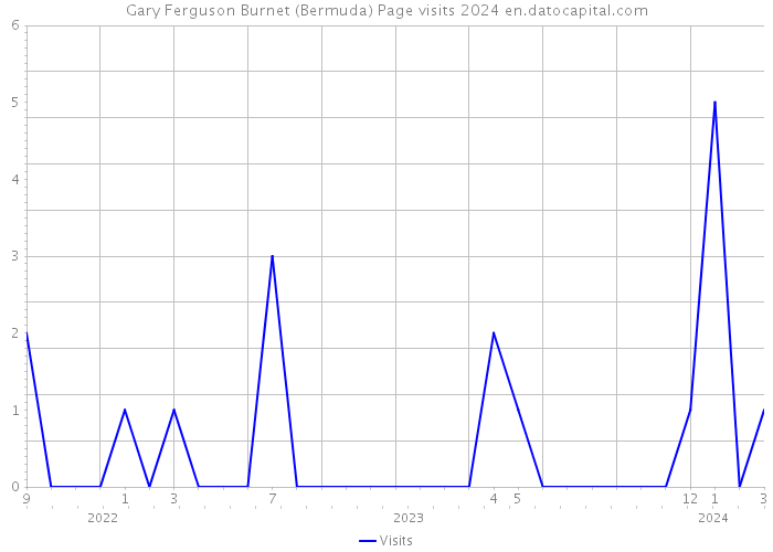 Gary Ferguson Burnet (Bermuda) Page visits 2024 