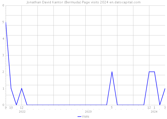 Jonathan David Kantor (Bermuda) Page visits 2024 