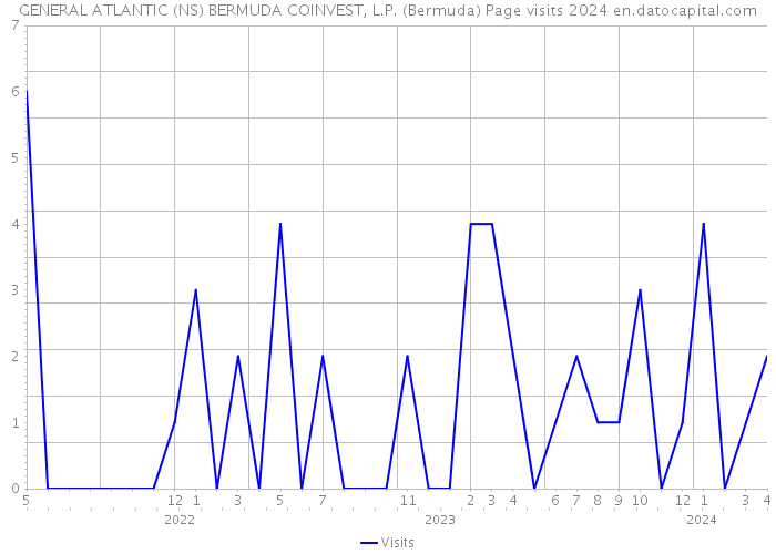 GENERAL ATLANTIC (NS) BERMUDA COINVEST, L.P. (Bermuda) Page visits 2024 