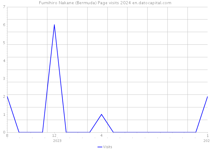 Fumihiro Nakane (Bermuda) Page visits 2024 