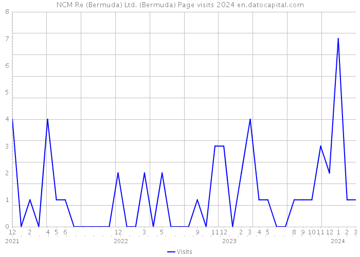NCM Re (Bermuda) Ltd. (Bermuda) Page visits 2024 