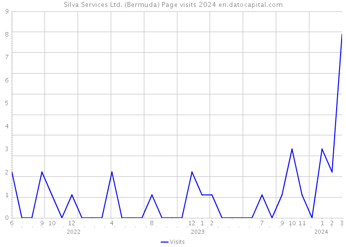 Silva Services Ltd. (Bermuda) Page visits 2024 